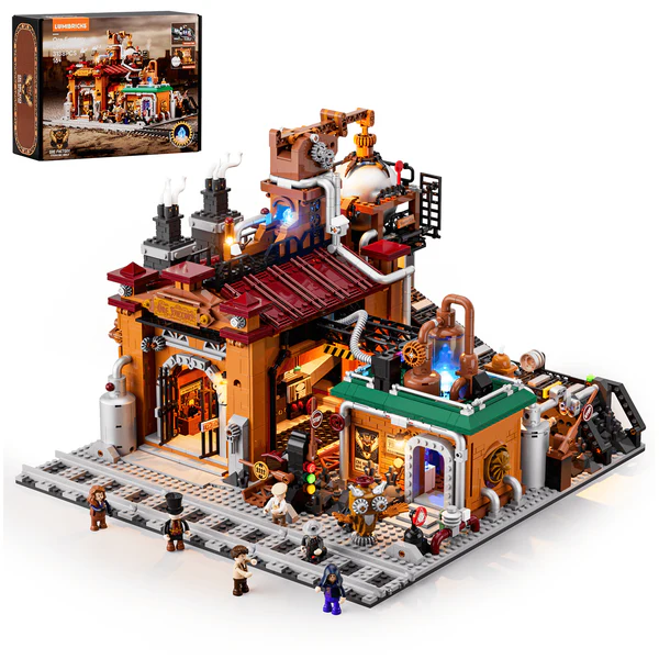Light-Up Steampunk Ore Mill