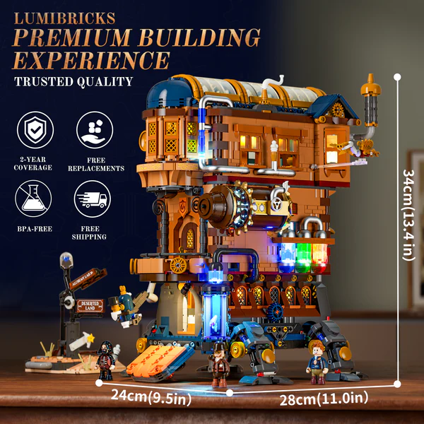 Light-Up Alchemist's Moving Castle