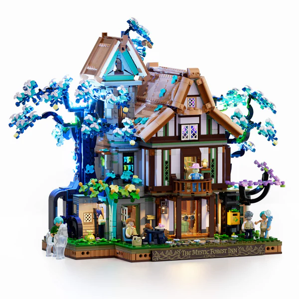 Lumibricks Sylvan Inn Illuminated