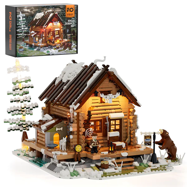 Light-Up Hunting Lodge