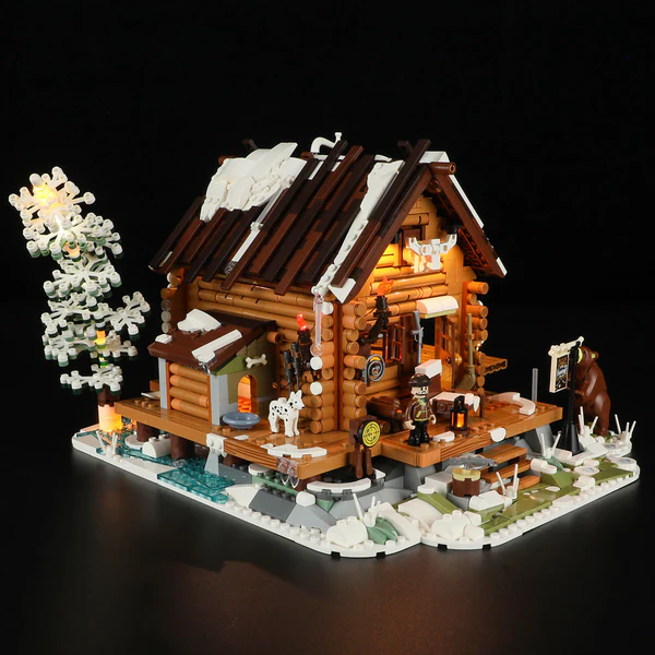 Light-Up Hunting Lodge