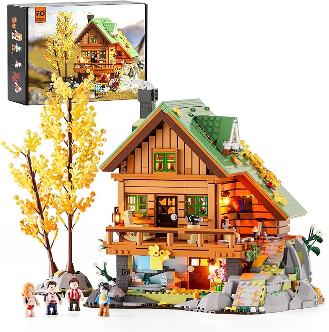 Bright Mountain Chalet – Brick Model with Natural Setting and Hot Springs