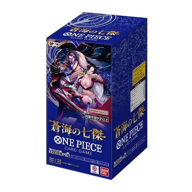 One Piece TCG OP-14 The Azure Sea's Seven – Japanese Booster Pack