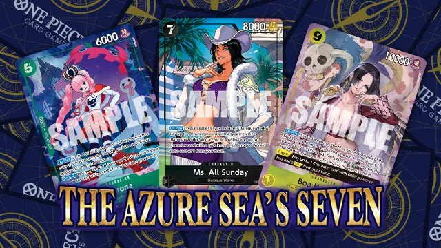 One Piece TCG OP-14 The Azure Sea's Seven – 163 types de cartes japonaises
