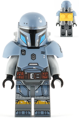 Paz Vizsla-Backpack Minifigures Lego