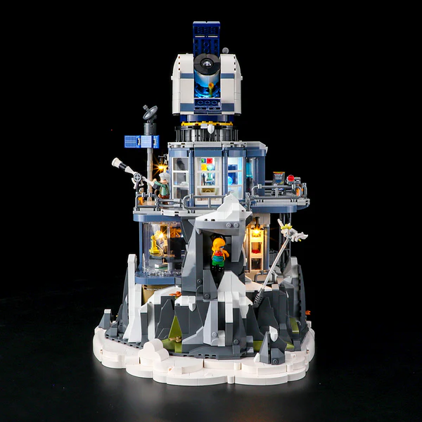 Miniature Astronomical Observatory with LED Lighting