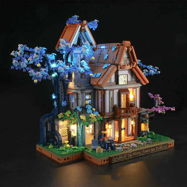 Lumibricks Sylvan Inn Illuminated