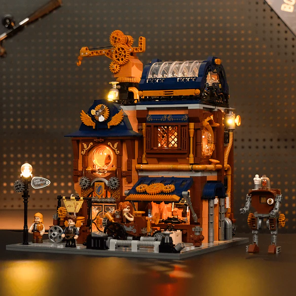 Light-Up Steampunk Repair Workshop