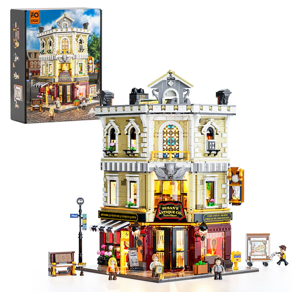 Illuminated Modular Antique Shop