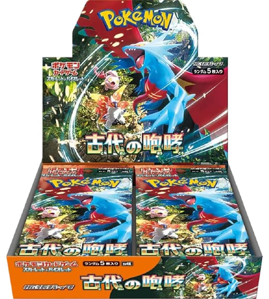 Pokémon TCG Ancient Roar SV4K – Japanese Booster Box 30 Packs